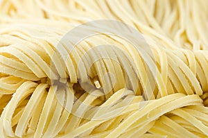 Fresh pasta (tagliolini)