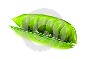 Fresh pea pod