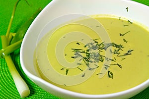 Fresh Pea Soup