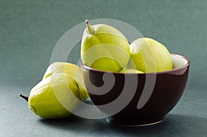 Fresh pear fruit