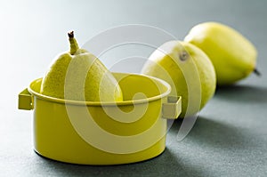 Fresh pear fruit