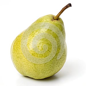 Fresh Pear isolated on white background photo