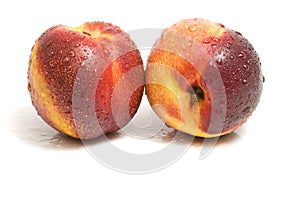Fresh perfect looking nectarines
