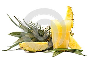 Fresh pineapple juice