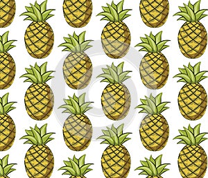 Fresh Pineapple pattern