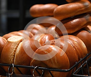 Fresh Plain Bagels