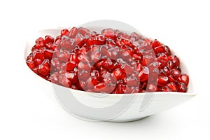 Fresh pomegranate seeds