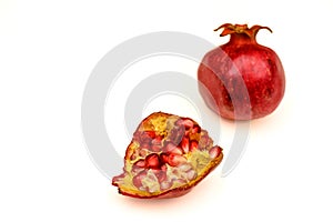 fresh pomegranates food photography studio light 10