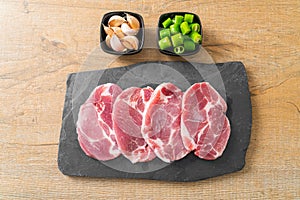 Fresh pork neck raw or collar pork