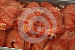 Fresh poultry products