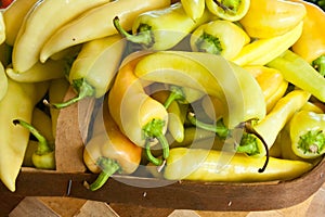 Fresh Produce Banana Peppers