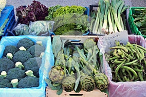 Fresh Produce, Greek Street Market