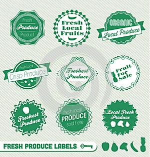 Fresh Produce Labels and Stickers