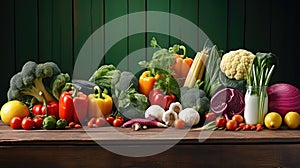 fresh product food background