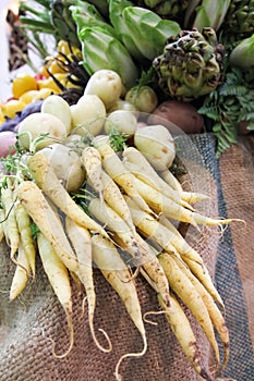 Fresh radish and more vegetable