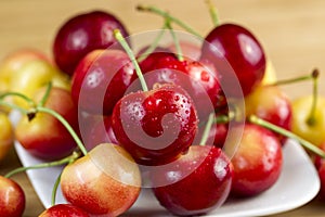 Fresh Rainier Cherries