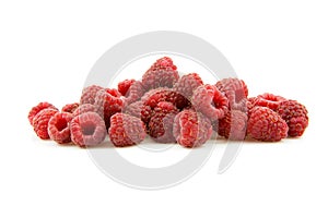 Fresh raspberries