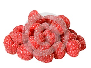 Fresh raspberries