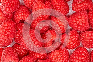Fresh Raspberry Texture Background for Healthy Eating and Fruit Design