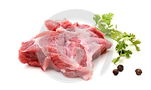 Fresh raw beef meat for sirloin steak.
