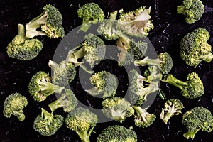Fresh raw Broccoli