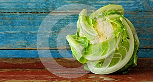 fresh raw cauliflower with swirly look, vegetables,cooking,healthy food,healthy nutition, dieting, vegetarianism concept