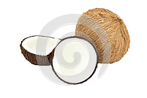 Fresh raw coconut