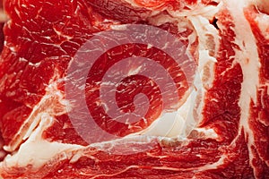 Fresh raw meat texture