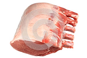 Fresh raw pork rib