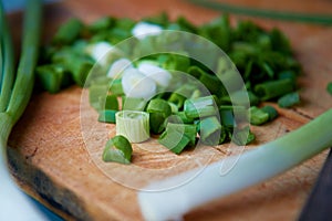 Fresh Raw Scallions