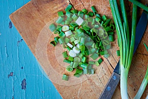 Fresh Raw Scallions