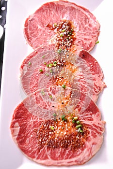 Fresh raw Wagyu beef