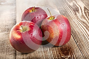 Fresh Red Apples