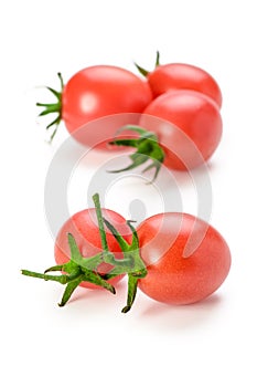 Fresh red cherry tomatoes