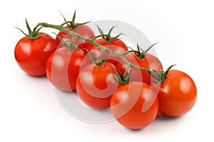 Fresh, red, natural tomatos