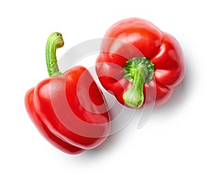 Fresh red paprika