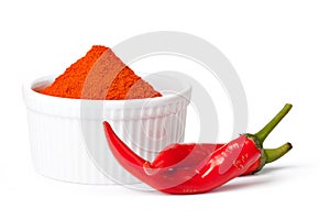 Fresh red pepper