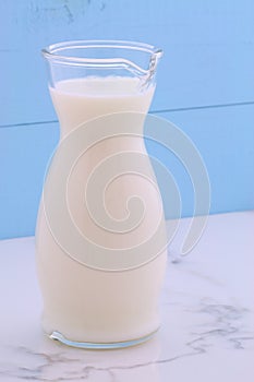 Fresh retro styling milk