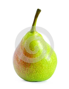 Fresh Ripe Pear Isolated on the White Background