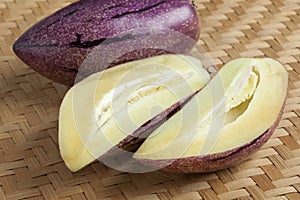 Fresh ripe pepino fruit