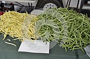 Fresh ripe produce displayed for sale