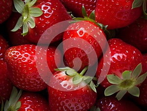 Fresh Ripe Strawberries