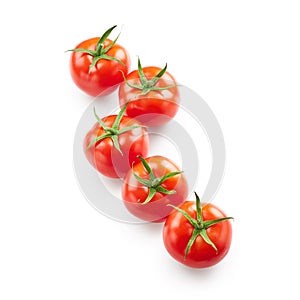 Fresh ripe tomatoes close up