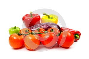 Fresh ripe vegetables