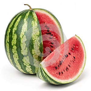 Fresh Ripe Watermelon photo