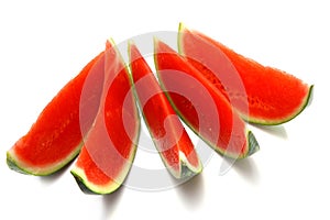 Fresh ripe watermelon slices