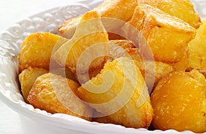 Fresh roast potatoes