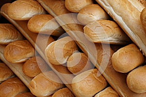 fresh rolls bread texture