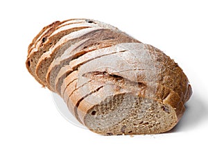 Fresh rounf sliced bread