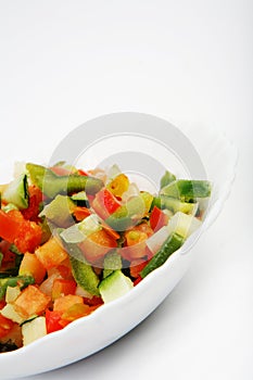 Fresh salad - pepper mix